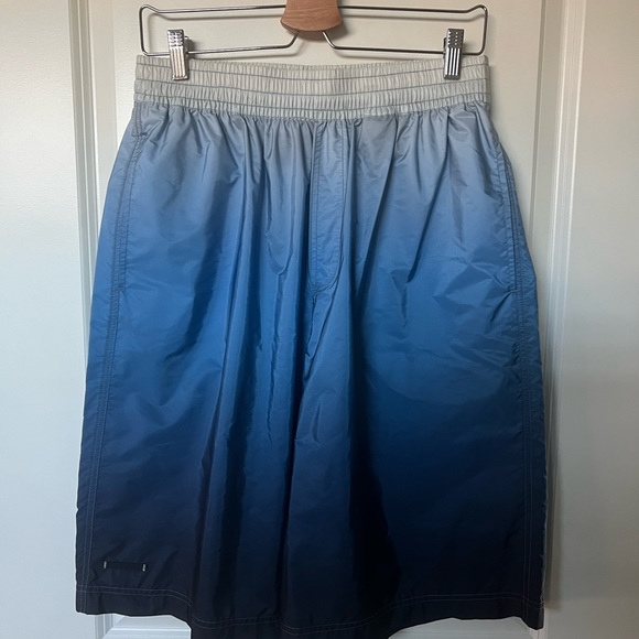 True Tribe Rough Steve Ombré Knee-Length Shorts, L - Picture 1 of 13